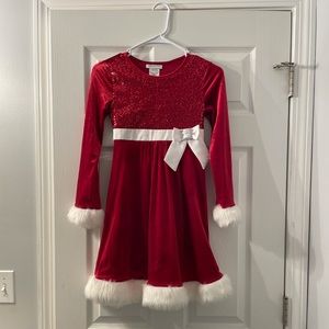 Girls Bonnie Jean holiday dress size 12